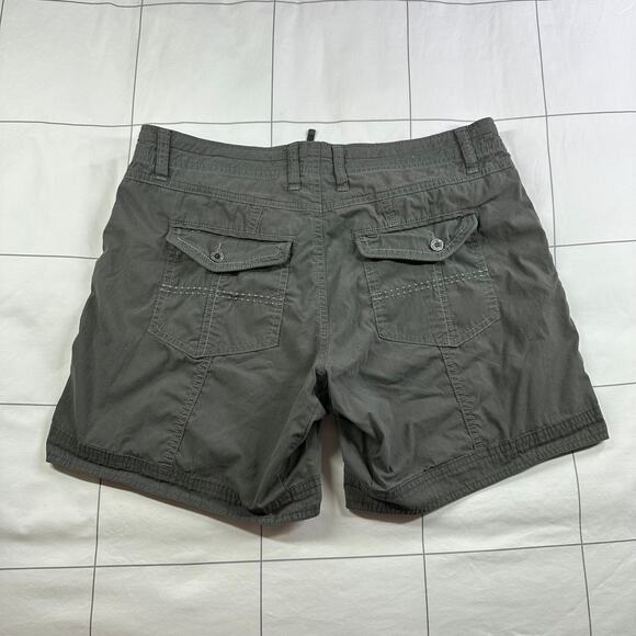 Kuhl Kontra Shorts Womens 8 Green Gray Hiking Trek Gorpcore Utility Active Camp - Picture 2 of 11